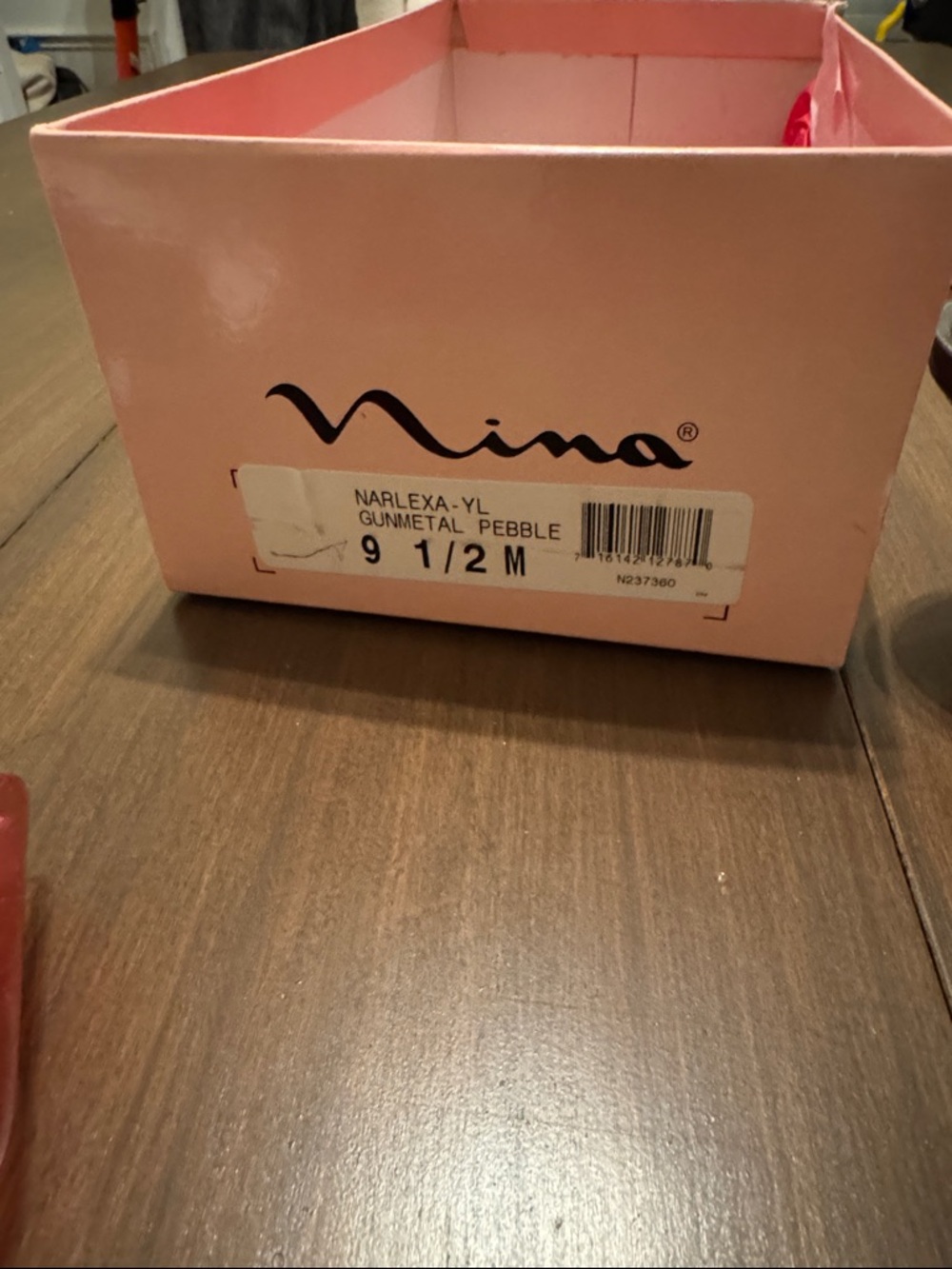 Nina Silver Jeweled Thong Sandals - Picture 2 of 3